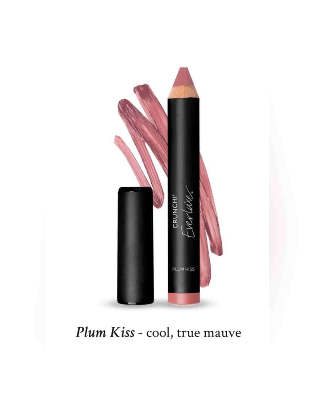 Crunchi Everluxe Lip Crayon in Plum Kiss
